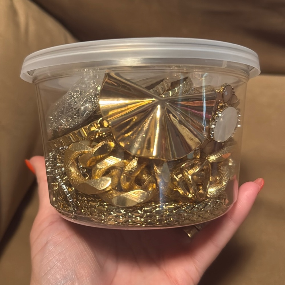 Mystery Jewelry Jar, assorted surprise jewelry